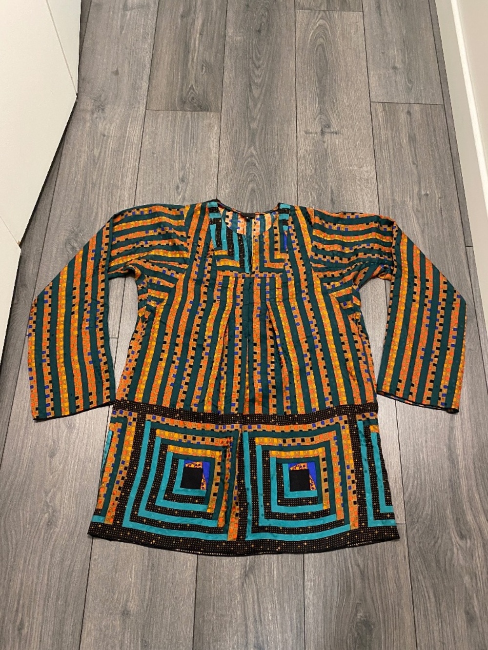 Anna Sui Silk Mini Dress Size 4
